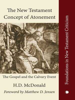 cover image of The New Testament Concept of Atonement
